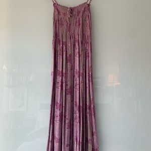 Urban outfitters maxi dress with floral pattern